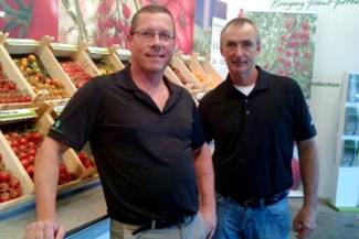 Andrew Dick (L) and Mike Dooley will continue to lead Plant Products’ vegetable seeds efforts going forward. 