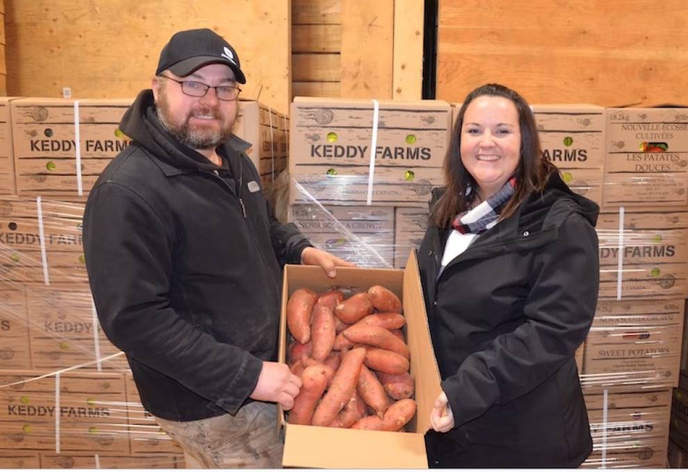 Philip and Katie Keddy were the 2021winners of Canada’s Outstanding Young Farmers representing Atlantic Canada. Photo by Kirk Starratt.
