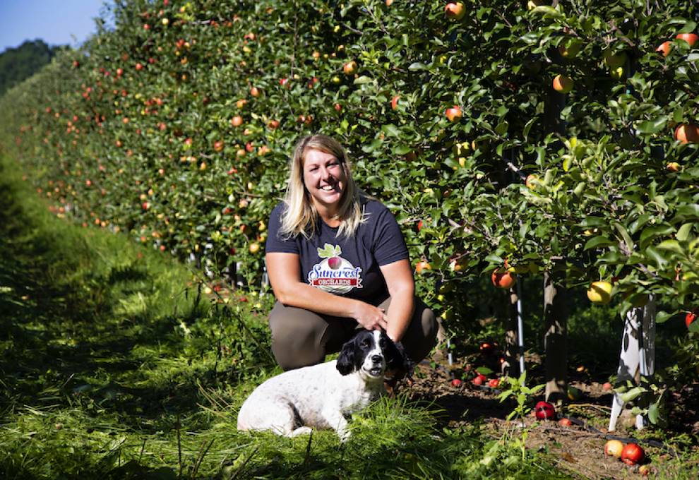 Amanda Dooney of Suncrest Orchards