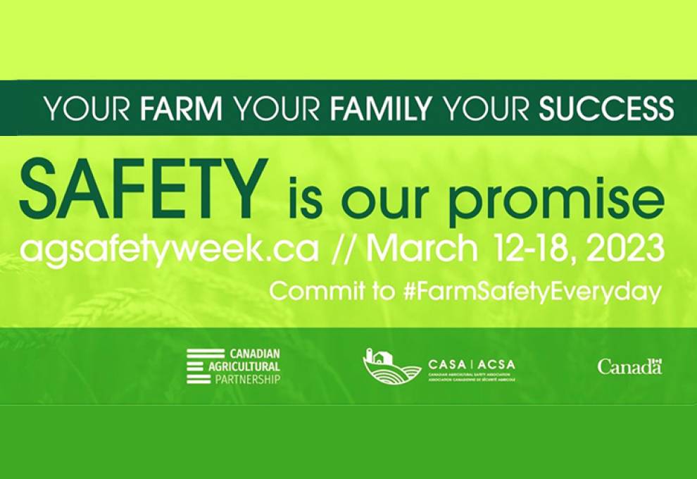 Ag Safety Week - safety is our promise 